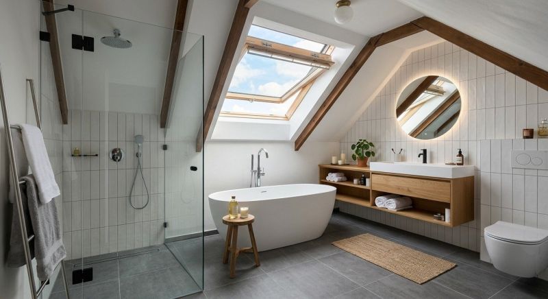 Attic Bathroom Remodeling in Clark County, WA