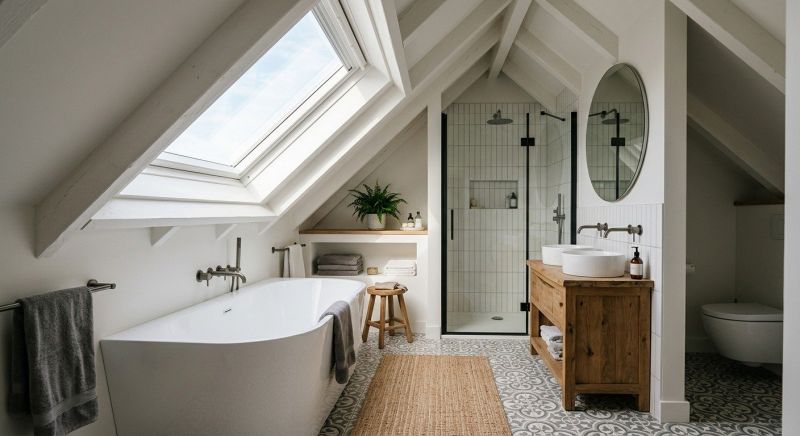 Attic Bathroom Remodeling in Clark County, WA