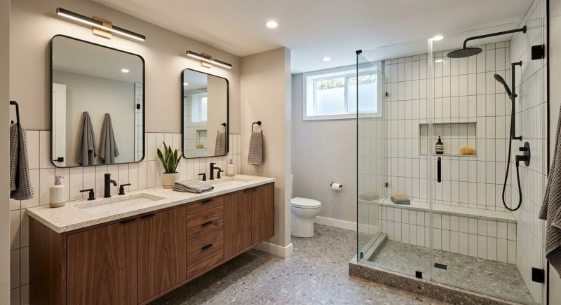 Basement Bathroom Remodeling in Clark County, WA