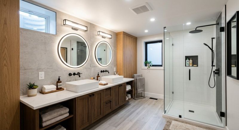 Basement Bathroom Remodeling in Clark County, WA