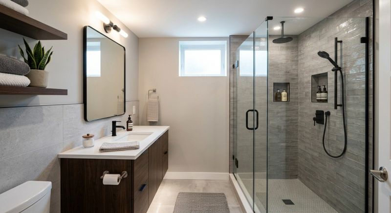 Basement Bathroom Remodeling in Clark County, WA