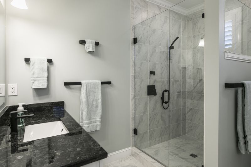 Granite Shower Installation in Clark County, WA