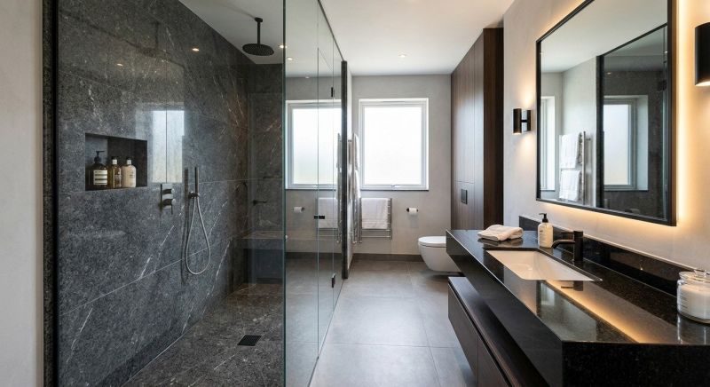 Granite Shower Installation in Clark County, WA