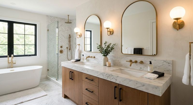 Luxury Bathroom Installation in Clark County, WA