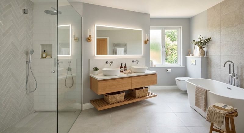 Luxury Bathroom Installation in Clark County, WA