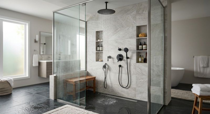 Shower Enlargement in Columbia County, OR